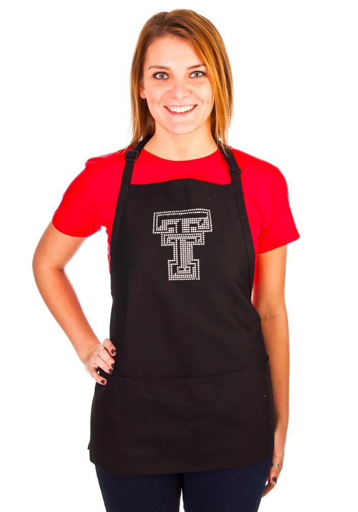 Texas Tech BBQ  Texas Tech Red Raiders Apron Rhinestone