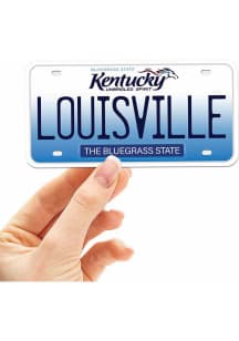 Louisville 4&quot; License Plate Stickers