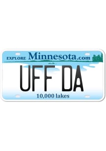 Minnesota 4&quot; License Plate Design Stickers