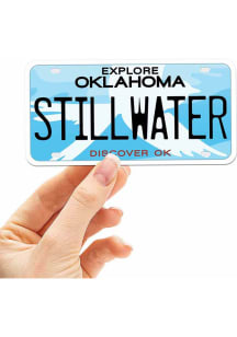 Stillwater 4&quot; License Plate Stickers