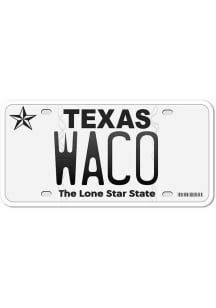 Waco 4&quot; License Plate Stickers