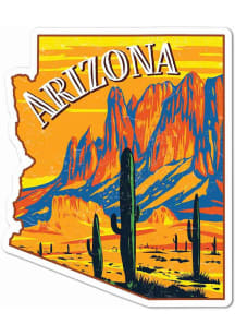 Arizona 3 Inch Desert Landscape Stickers