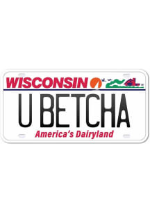 Wisconsin 4&quot; License Plate Graphic Stickers