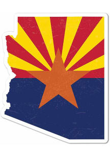 Arizona 3 Inch State Flag Stickers