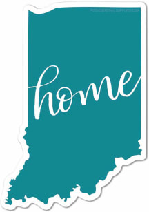 Indiana 3 Inch Home Stickers