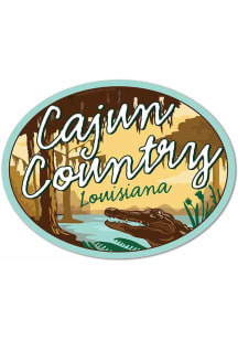 Louisiana 3 Inch Cajun Stickers