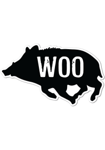 Fayetteville Pig Stickers - Black