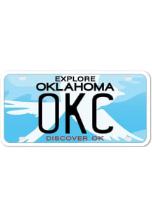 Oklahoma City License Plate Magnet