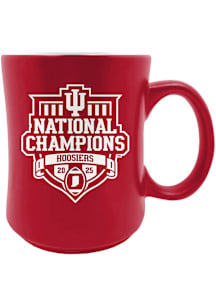 Indiana Hoosiers CFP National Champions 2025 19oz Starter Ceramic Mug - Red