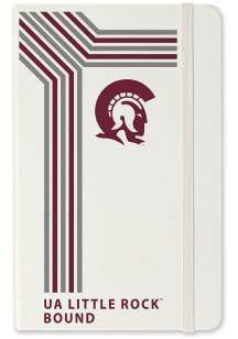 U of A at Little Rock Trojans School Bound team logo Notebook and Folder - White