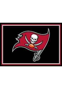 Tampa Bay Buccaneers 3x4 Area Rug Interior Rug - Red
