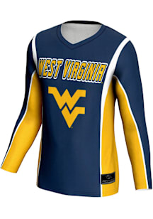ProSphere West Virginia Mountaineers Navy Blue Rival Volleyball Jersey