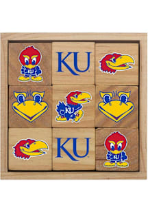 Kansas Jayhawks 12 Piece Wooden Block Set Game