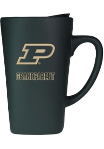 Purdue Boilermakers 16oz Grandparent Soft Touch Ceramic Mug - Black