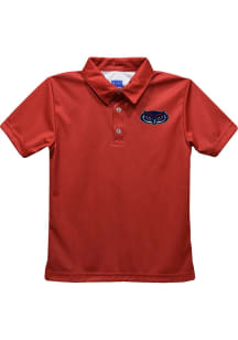 Vive La Fete Florida Atlantic Owls Toddler Red Team Short Sleeve Polo Shirt
