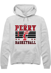 Mya Perry Cincinnati Bearcats Mens White NIL Striped Player Hood