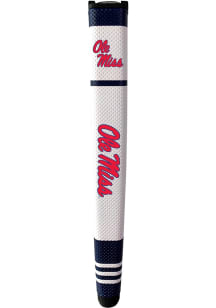 Ole Miss Rebels White Grip Stripe Putter Cover