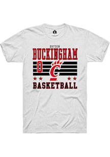 Bryson Buckingham Cincinnati Bearcats White NIL Striped Short Sleeve Player T Shirt