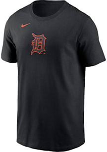 Nike Detroit Tigers Black Color Pop Short Sleeve T Shirt