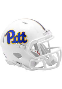 White Pitt Panthers Speed Replica Mini Helmet