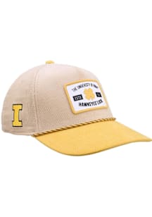 Black Clover Iowa Hawkeyes Legacy Adjustable Hat - Brown