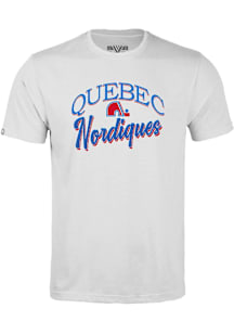 Levelwear Quebec Nordiques Youth White Richmond Jr Origins Short Sleeve T-Shirt