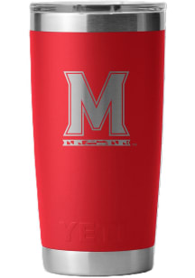Yeti Maryland Terrapins 20oz YETI Stainless Steel Tumbler - Red