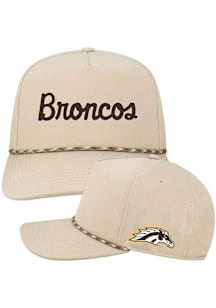 Western Michigan Broncos Beige Caddy Adjustable Adjustable Hat