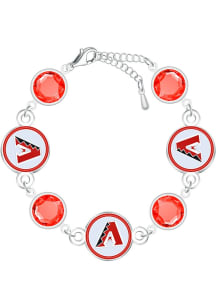 ADB ACC RED Disc Beaded Brclt