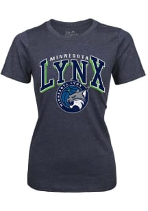 Minnesota Lynx Womens Navy Blue Triblend Short Sleeve T-Shirt