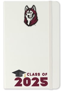 Bloomsburg University Huskies Class of 25 team logo Notebook and Folder - White