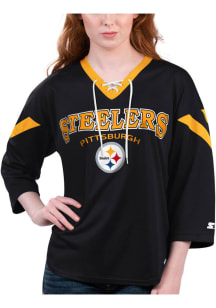 Pittsburgh Steelers Womens Starter Rally Fashion Football Jersey - Black