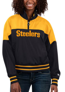 Starter Pittsburgh Steelers Womens Black Blitz Light Weight Jacket