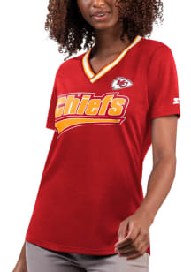 Starter Kansas City Chiefs Womens Red Fast Break T-Shirt
