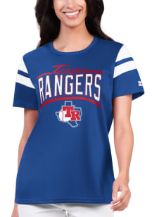Starter Texas Rangers Womens Blue Winning Team T-Shirt