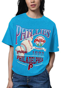 Starter Philadelphia Phillies Womens Maroon Hall of Fame Short Sleeve T-Shirt