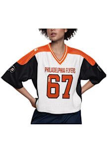 Starter Philadelphia Flyers Womens Starter Game Score Fashion Hockey Jersey - White