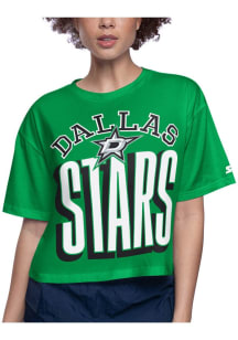 Starter Dallas Stars Womens Kelly Green Play Short Sleeve T-Shirt
