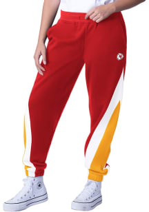 Starter Kansas City Chiefs Womens Dual Threat Red Sweatpants