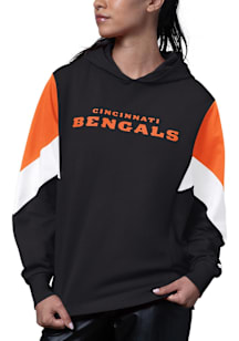 Starter Cincinnati Bengals Womens Black Scrimmage Hooded Sweatshirt