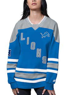 Detroit Lions Womens Starter Dream Team Fashion Football Jersey - Blue