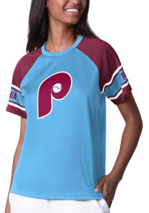 Philadelphia Phillies Womens Starter First Rounder Fashion Baseball Jersey - Maroon