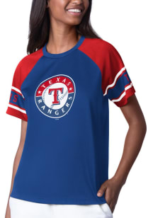 Texas Rangers Womens Starter First Rounder Fashion Baseball Jersey - Blue