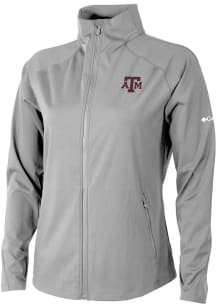 Columbia Texas A&amp;M Aggies Womens Grey Fairway Friends Light Weight Jacket