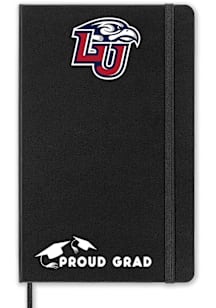 Liberty Flames Proud Grad team logo Notebook and Folder - Black