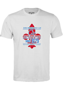 Levelwear Quebec Nordiques White Richmond Acumen Short Sleeve T Shirt