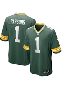 Micah Parsons  Nike Green Bay Packers Green Home Football Jersey