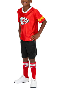 Kansas City Chiefs Toddler Red Fan Essentials Short Sleeve T-Shirt