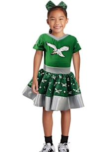 Philadelphia Eagles Toddler Girls Kelly Green MVP Short Sleeve Dress