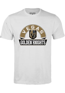 Levelwear Vegas Golden Knights White Richmond Banner Arch Short Sleeve T Shirt
